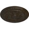 Ekena Millwork Exeter Ceiling Medallion (Fits Canopies up to 3 1/8"), 17 3/4"OD x 1 1/8"P, Stone Hearth Crackle CM17EXSHC - alternate 3